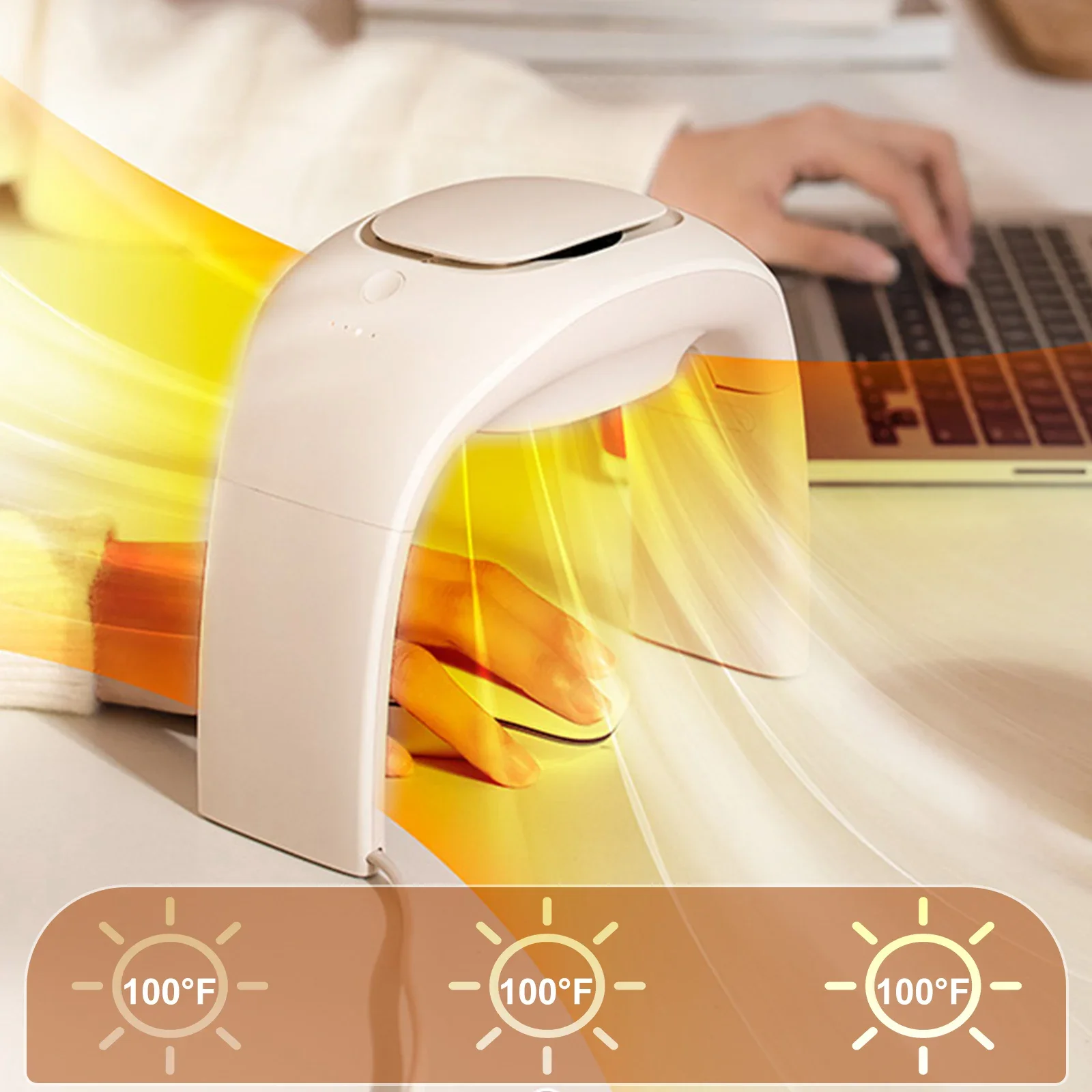 Office Tech Desk - Eary Portable hiver souris chauffe-mains haute