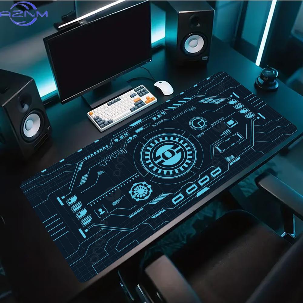 Office Tech Desk - Tapis de souris gaming étendu, couleur