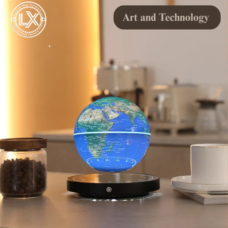 Office Tech Decor - Globe flottant à lévitation magnétique avec