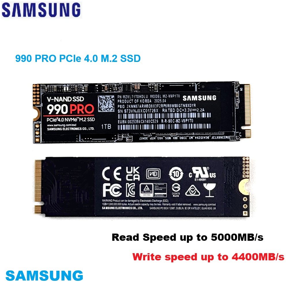 SAMSUNG 990 Pro SSD 2GB 1TB Di - Samsung Ssd 990 Pro avis et prix