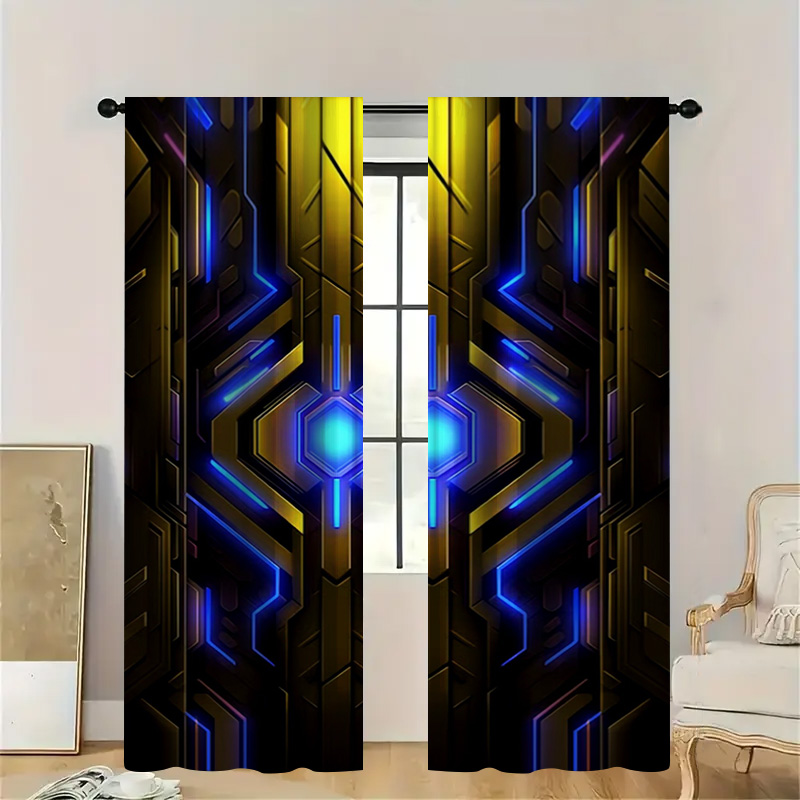 Rideaux techniques géométrique - Office Tech Decor avis et prix