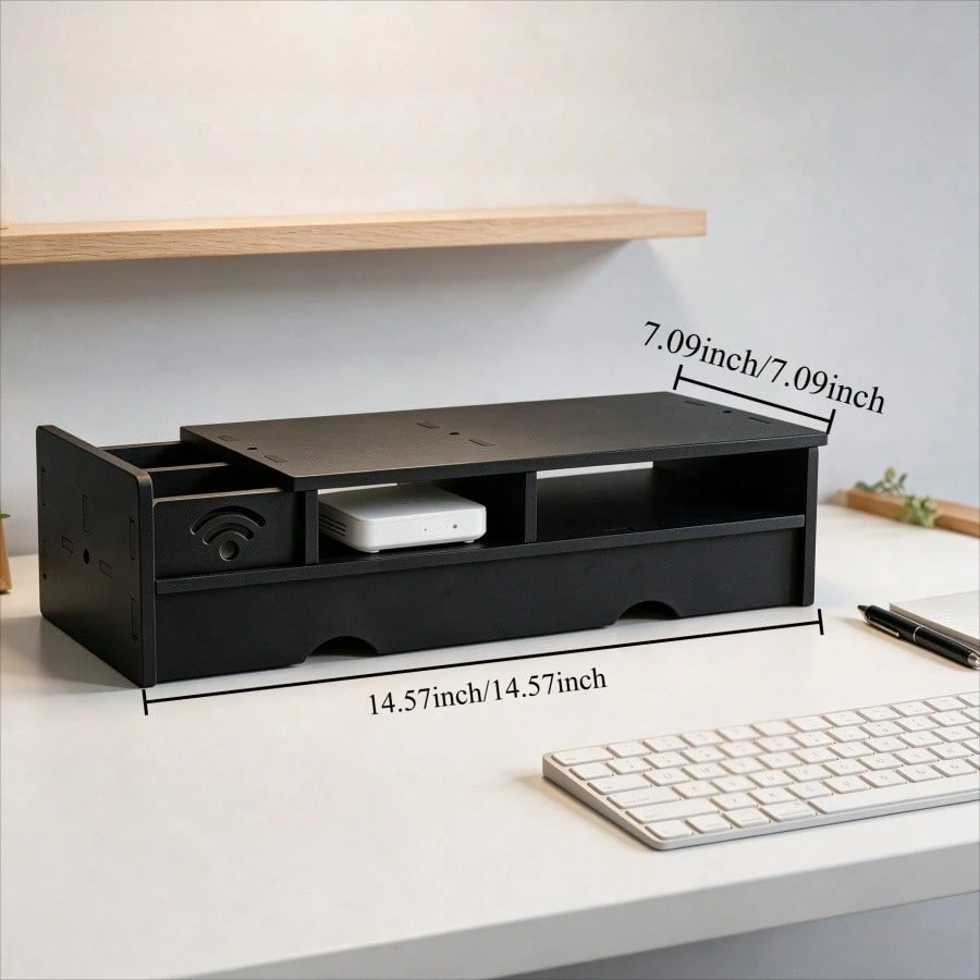 Boîte de rangement noire mate  - Office Tech Desk avis et prix