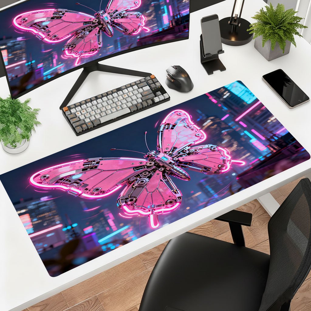 Tapis de souris Pink Tech Iron - Office Tech Desk avis et prix